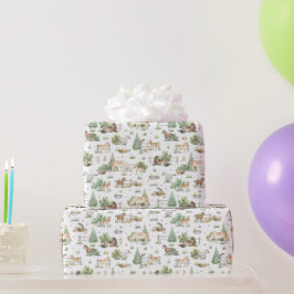 かわいいポニーラッピング紙 ラッピングペーパー