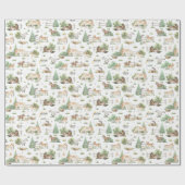 かわいいポニーラッピング紙 ラッピングペーパー (フラット)