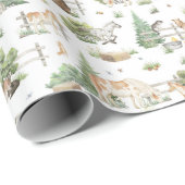 かわいいポニーラッピング紙 ラッピングペーパー (ロールコーナー)