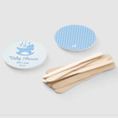 かわいいポニー赤ちゃんシャワー ハンドファン (組立なし)