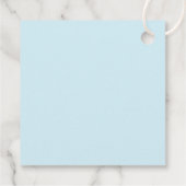 かわいいポニー食べデイジーありがとう フェイバータグ (裏面)