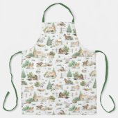 かわいいポニー エプロン (正面)