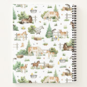 かわいいポニー ノートブック (裏面)