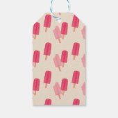 かわいいポプシクルスサマーギフトラベル ギフトタグ (裏面)
