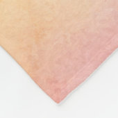 かわいいポメラニア犬のドイツのスピッツの子犬 フリースブランケット (角)