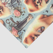 かわいいポメラニア犬イラストレーション 薄葉紙 (詳細)