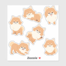 かわいいポメラニア犬子犬たち