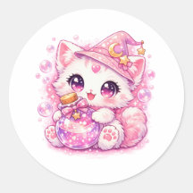 かわいいポーション魔法使い子猫