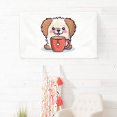 かわいいポーズカフェ 横断幕 (インサイチュ)