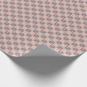 かわいいポープリントラッピング紙 ラッピングペーパー (角)