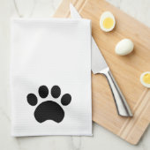 かわいいポープリント キッチンタオル (四つ折り)