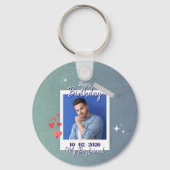 かわいいマイボーイフレンド誕生日ギフト キーホルダー (正面)