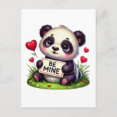 かわいいマインバレンタインデンベア シーズンポストカード (正面)