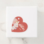 かわいいマウスの休日のプレゼント フェイバータグ (インサイチュ)