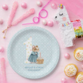 かわいいマウスの最初の誕生日紙プレート ペーパープレート (パーティー)