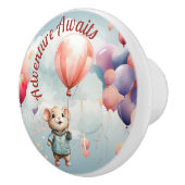 かわいいマウスアドベンチャー セラミックノブ (右)