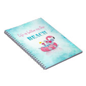 かわいいマウススタイリッシュビーチ ノートブック (右側)