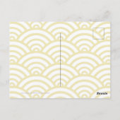 かわいいマウス漫画の月ラット新年2020 PostC ポストカード (裏面)