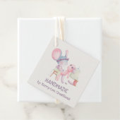 かわいいマウス裁縫クラフト手作りパーソナライズされた フェイバータグ (インサイチュ)