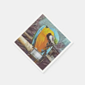 かわいいマカオ スタンダードカクテルナプキン (角)