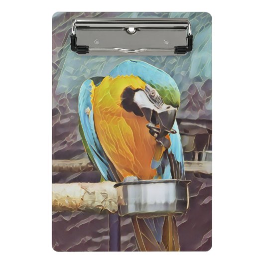 かわいいマカオ ミニクリップボード (正面)