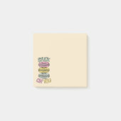 かわいいマカロンの山 ポストイット (正面)
