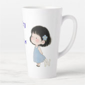 かわいいマグカップ カフェラテマグ (右)