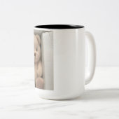 かわいいマグカップ ツートーンマグカップ (正面右)