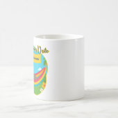 かわいいマグカップ 美しいデザイン コーヒーマグカップ (中央)