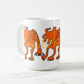 かわいいマグ! コーヒーマグカップ (正面左)