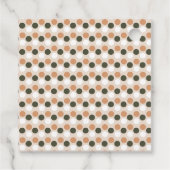 かわいいマザーグースデイジー赤ちゃんシャワーありがとう フェイバータグ (裏面)