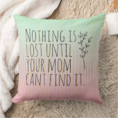 かわいいマザーズのギフトグラデーション クッション (ブランケット)