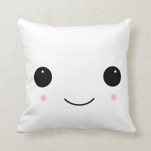 かわいいマシュマロスマイル枕 クッション
