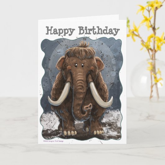 かわいいマストドン カード (黄色い花)