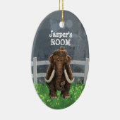 かわいいマストドン セラミックオーナメント (右)