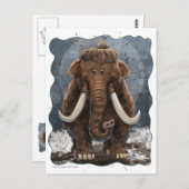 かわいいマストドン ポストカード (正面/裏面)