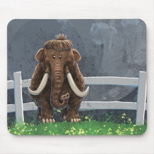 かわいいマストドン マウスパッド (正面)