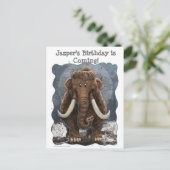 かわいいマストドン 案内ポストカード (スタンド正面)