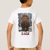 かわいいマストドン Tシャツ (裏面)