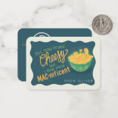 かわいいマック・n・チェンジ マック＆チーズ クラスルーム バレンタイン ノートカード (正面/裏面インサイチュ)