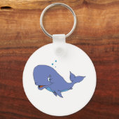 かわいいマッコウクジラ キーホルダー (正面)