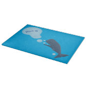 かわいいマッコウジ吹ェールの泡の漫画 カッティングボード (角)