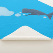 かわいいマッコウジ吹ェールの泡の漫画 シェルパブランケット (3/4)