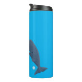 かわいいマッコウジ吹ェールの泡の漫画 タンブラー (回転右)