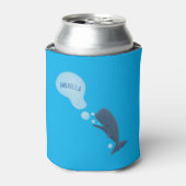 かわいいマッコウジ吹ェールの泡の漫画 缶クーラー (缶正面)