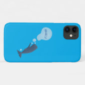 かわいいマッコウジ吹ェールの泡の漫画 Case-Mate iPhoneケース (裏面(横))