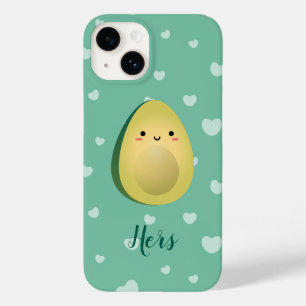 かわいいマッチのアボカおもしろいド夫妻が回避 Case-Mate iPhone 14ケース