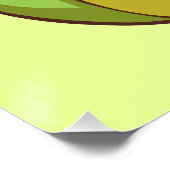 かわいいマッチャスイスベ転がアーケーキ ポスター (コーナー)