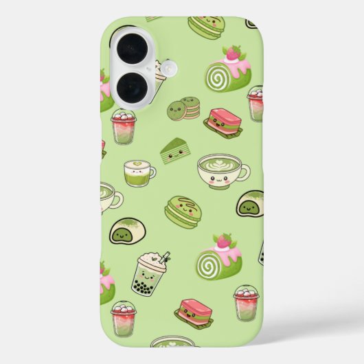かわいいマッチョデザートのスマホケース Case-Mate iPhoneケース (裏面)