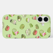 かわいいマッチョデザートのスマホケース Case-Mate iPhoneケース (裏面 (横))